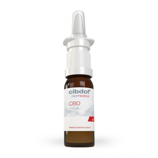 Cibdol CBD 点鼻スプレー、50 mg、10 ml