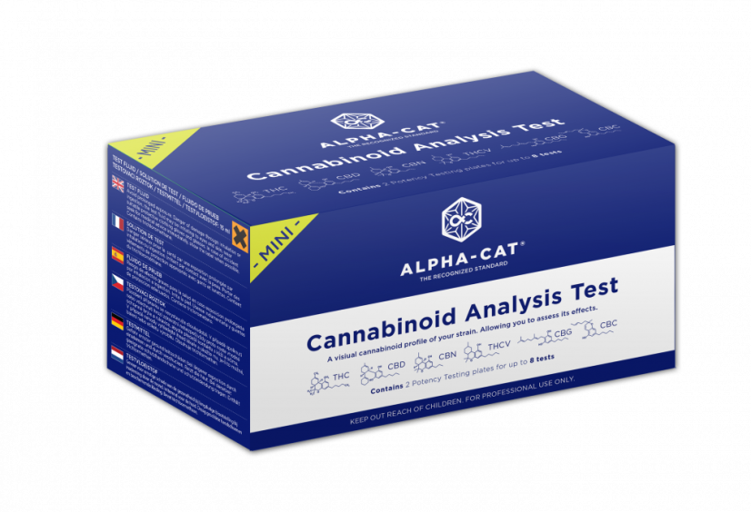 Alpha-CAT Test analize kanabinoidov - MINI komplet