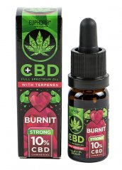 Euphoria CBD 10 % oil with terpenes, 10 ml, 1000 mg - Burnit