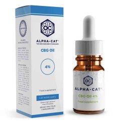Alpha-CAT CBG Olej konopny 4%, 1200mg, 30 ml
