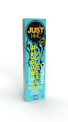 JustHHC Vienreizējās lietošanas HHC Vape Pineapple Express hibrīds, 1 800 mg HHC, 2 ml