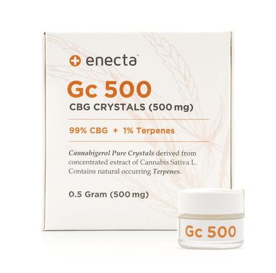 Enecta CBG kristāli (99%), 500 mg