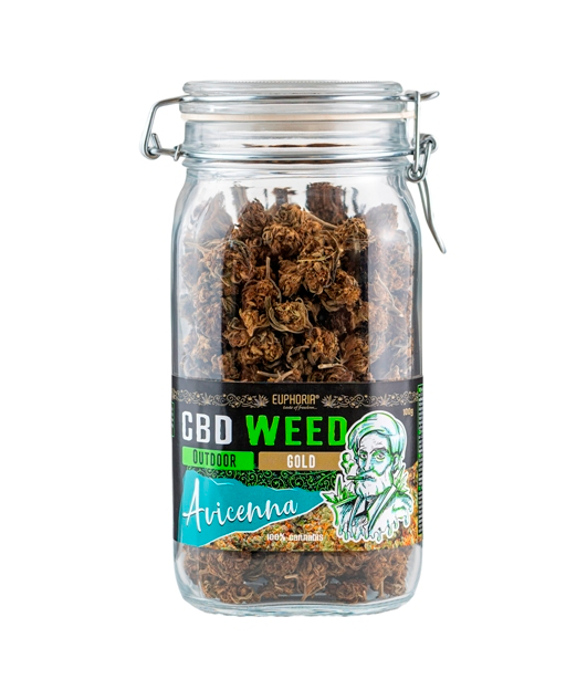 Euphoria CBD Weed Glass Avicenna 100გ