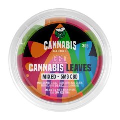 Cannabis Bakehouse - Ħallat tal-Weraq Gummy tas-CBD, 10pcs x 5mg CBD