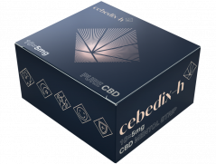 CEBEDIX-H FORTE Ambientador bucal de mentol com CBD 5mg x 10pcs, 50 mg