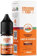 Orange County CBD E-Lichid Rainbow Candy, CBD 300 mg, 10 ml