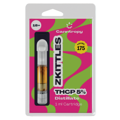 Canntropy THCP-kassett Zkittles - 5 % THCP, 90 % CBD, 1 ml