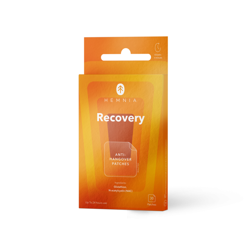 Hemnia Recovery -  Anti hangover patches, 30 pcs