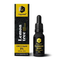 Happease CBD Liquid Lemon Tree, 3 % CBD, 300 mg, (10 ml)