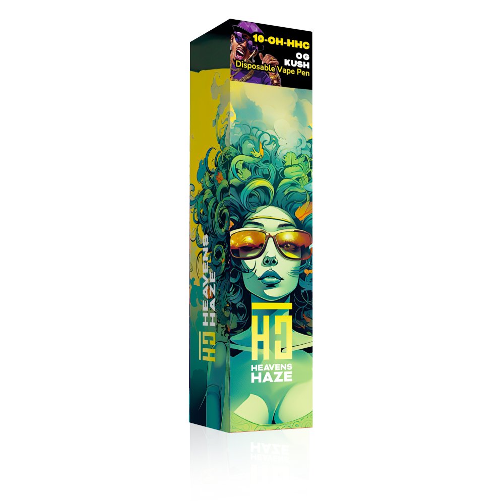 Heavens Haze 10-OH-HHC Disposable Vape Pen OG Kush, 1ml