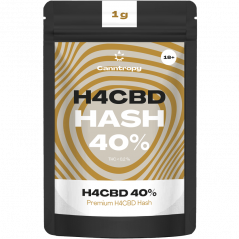 Cantropía H4CBD Hash 40 %, 1 g - 100 g
