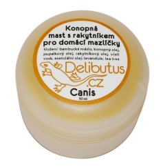 Delibutus Hemp ointment for pets with sea buckthorn 50 ml