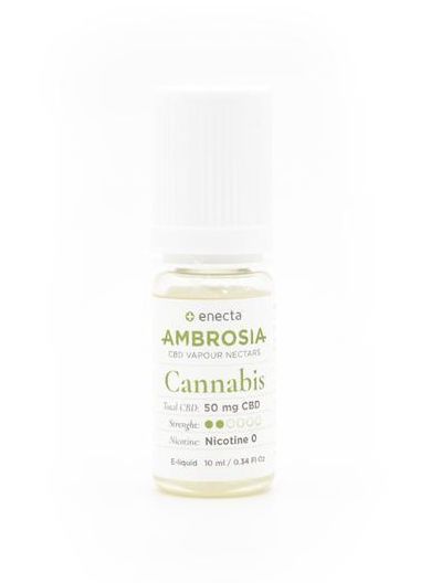 Enecta Ambrosia CBD vloeibare cannabis 0,5%, 10 ml, 50 mg