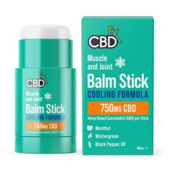 CBDfx Muscle and Joint Balm Stick, 750mg CBD, 60 ml