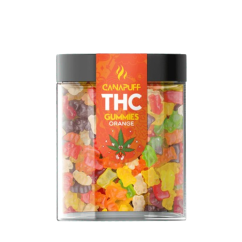 CanaPuff THC+ グミ マンゴー、THC 0.2% 未満、10 - 50 個