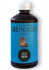 Lukas Green CBD for cats in salmon oil 500 ml, 500 mg