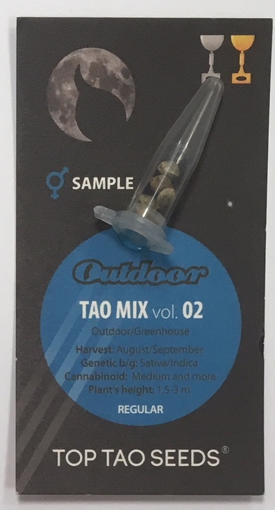 6x Tao Mix bindi. 02 (venjuleg fræ frá Top Tao Seeds)