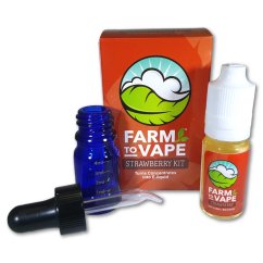 Farm to Vape - Harzauflösungs-Kit, Erdbeere, (10 ml)
