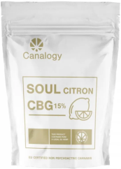 CanaPuff CBG Fiore di canapa Soul Citron, CBG 15 %, 1 g - 1000 g