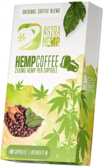Astra Hemp Coffee Capsules (250 mg Hemp) - Carton (10 boxes)