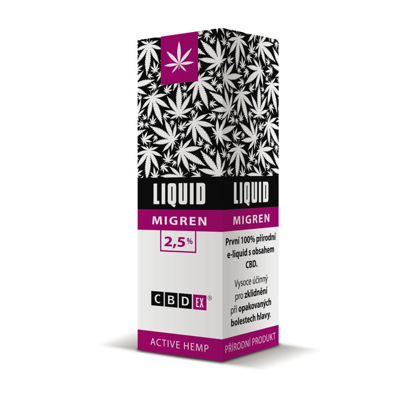 CBDex Liquido Migren 2,5% 10 ml