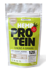 Zelena Zeme Hamp protein Kakao og banan 125 g