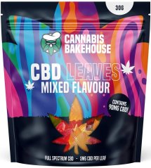 Cannabis Bakehouse - Mistura de folhas de goma CBD, 18 unidades x 5 mg CBD