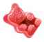 Oursons gommeux CBD aromatisés à la fraise (300 mg), 40 sachets en carton