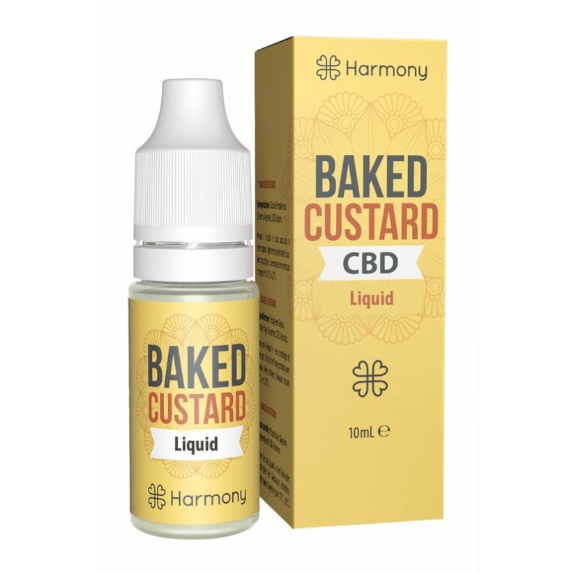 Harmony CBD Liquid - Baked Custard, 30-600 mg CBD, (10 ml)