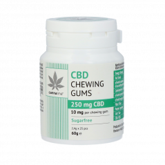 Cannaline CBD-Kaugummi, 250 mg, 25 Stück x 10 mg, (80 g)