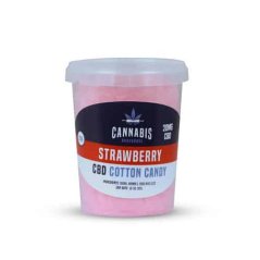 Cannabis Bakehouse CBD Cotton candy - Strawberry, 20 mg CBD