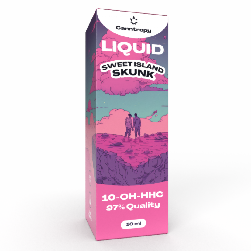 Canntropy 10-OH-HHC Liquid Sweet Island Skunk, 10-OH-HHC 97% kakovost, 10 ml