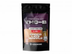 Czech CBD Bánh quế sô cô la hộp THCB, THCB 15 %, 1 ml