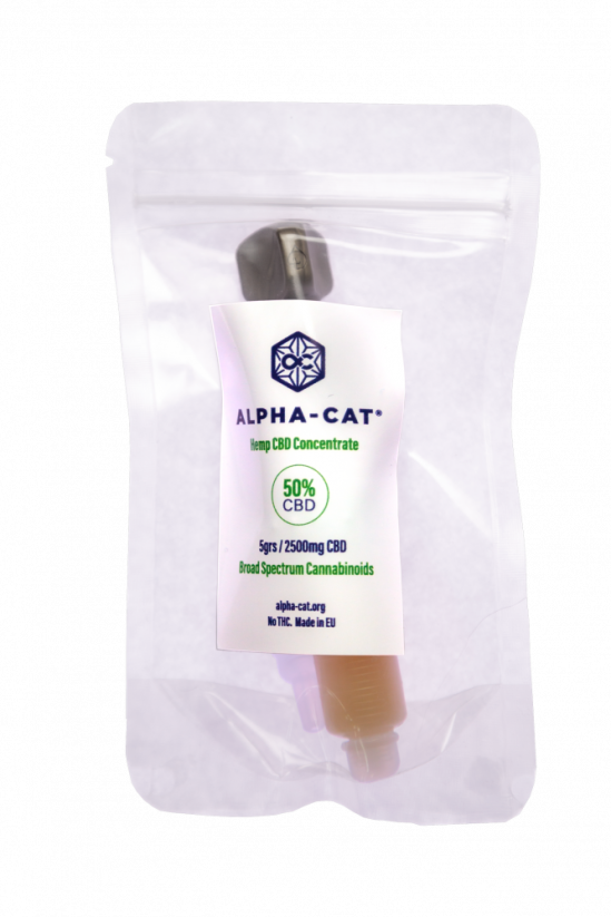 Alpha-CAT 50% CBD Konzentrat in Paste 2500 mg CBD, (5 g)