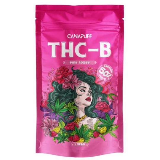 CanaPuff THCB Flowers Pink Rozay, 50 % THCB, 1 G - 5 G | Canatura