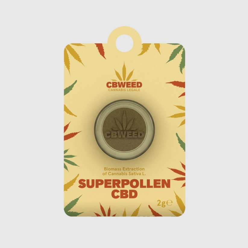 CBWeed Superpollen CBD plastefni, 2 g