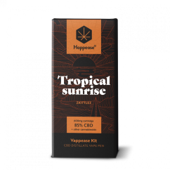 Happease Classico Alba tropicale - Kit di svapo, 85% CBD, 600 mg