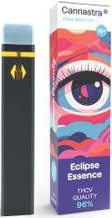 Cannastra THCV engangs Vape Pen Eclipse Essence, THCV 96 % kvalitet, 1 ml