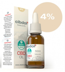 Cibdol オリヴォヴィオレジェイ 4% CBD、2000 mg、50 ml