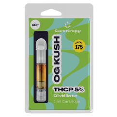 Canntropy THCP Cartridge OG Kush - 5 % THCP, 90 % CBD, (1 ml)