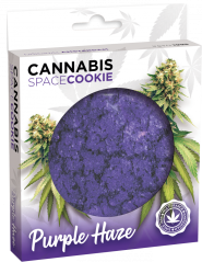 Caja de galletas espaciales Cannabis Purple Haze