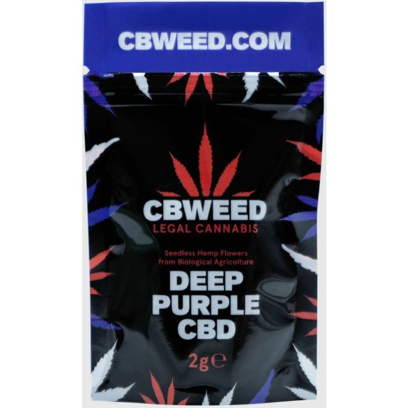 Cbweed Deep Purple CBD Fjura - 2 sa 5 grammi