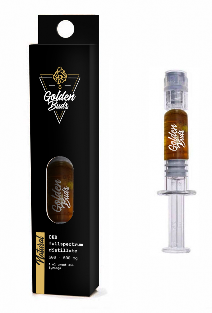 Golden Buds CBD Naturale concentrarsi distributore, 60 %, 1 ml, 600 mg