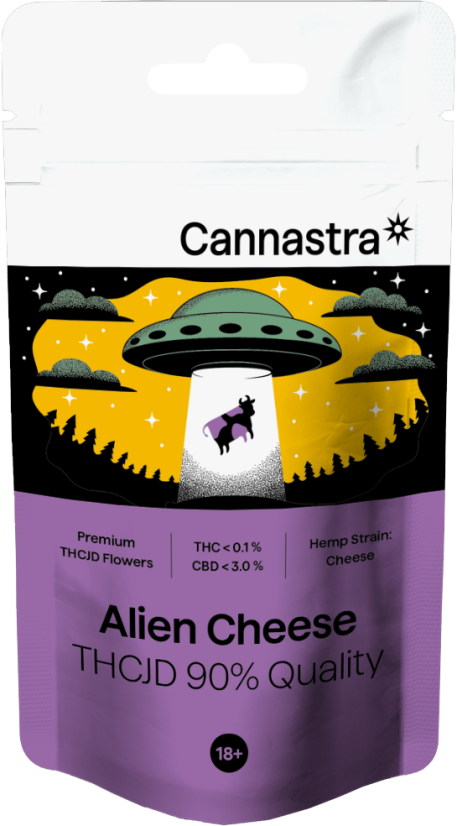 Cannastra THCJD Flower Alien Cheese, THCJD 90% качество, 1g - 100 g