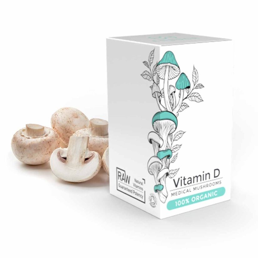 Endoca Vitamina D organică, 60 capsule