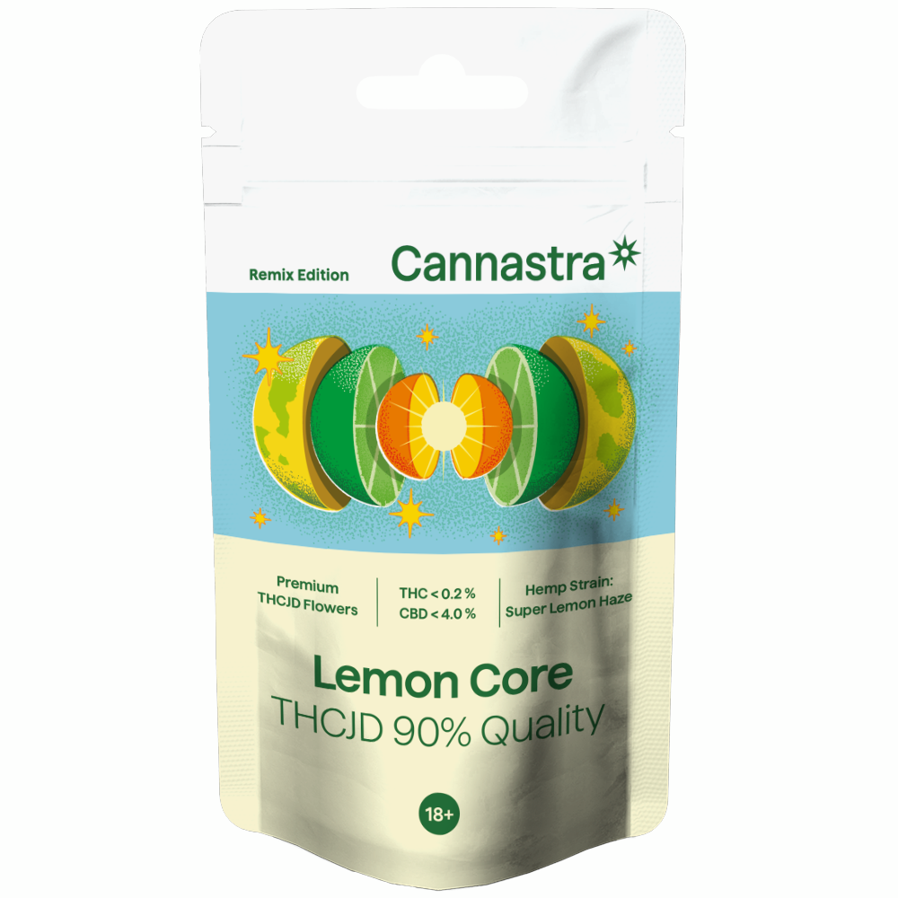 Cannastra THCJD Flower Lemon Core, THCJD 90% Quality, 1g - 100 G