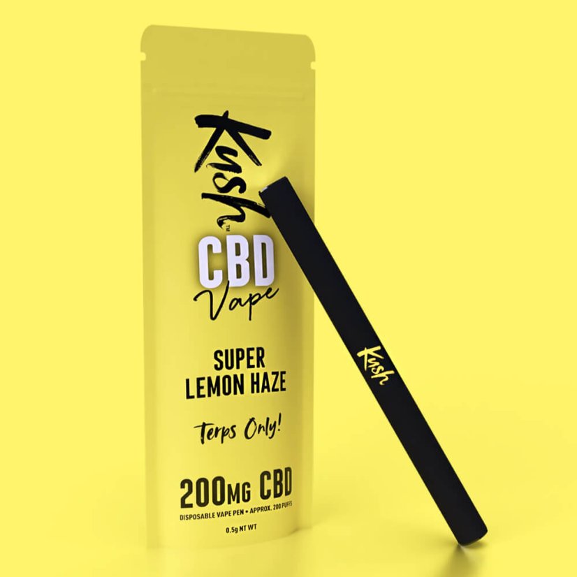 Kush Vape CBD Vape Pen Super Lemon Haze 2.0, 200 мг CBD