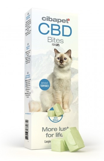 Cibapet 猫用 CBD バイト、56 mg CBD、100 g