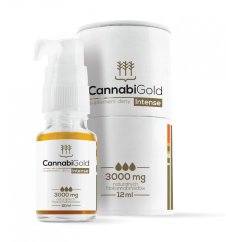 CannabiGold Intense zlatý olej 30% CBD 10 g, 3000 mg