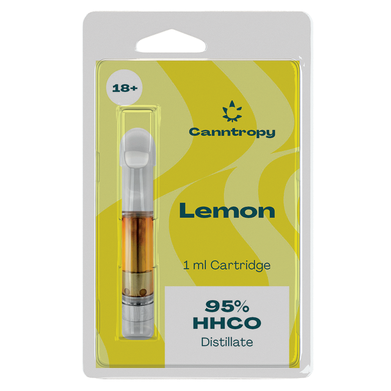 Canntropy ХХЦ-О картриџ лимун, 95 % ХХЦ-О, 1 мл